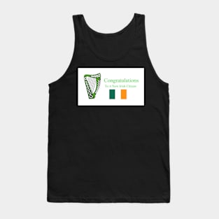 Congratulations to a new Irish Citizen Tank Top